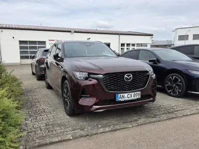 Gebraucht Mazda CX-80 Homura-Line 254 PS (186 kW) 2024 Artisan red SUV