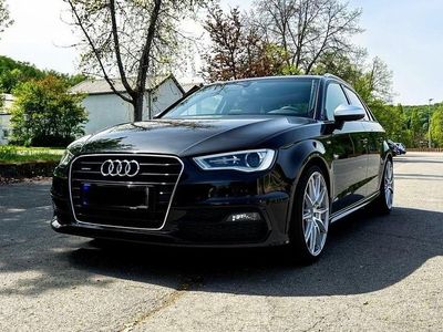 Usata Audi A3 S-Line 184 CV (135 kW) 2016 Nero Berlina