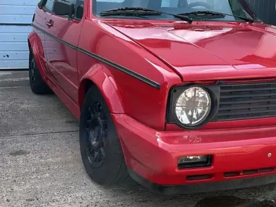 Gebraucht VW Golf Cabriolet 98 PS (72 kW) 1986 Rot Cabrio