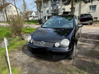 gebraucht VW Polo VW1,2 12V 64PS Bj. 2003 Schwarz voll fahrbereit!