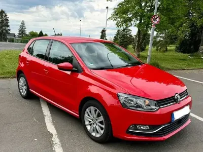 Usata VW Polo Comfortline 75 CV (55 kW) 2014 Rosso Utilitaria
