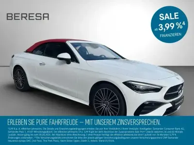 Brugt Mercedes CLE200 AMG 204 HK (150 kW) 2024 Hvid Cabriolet