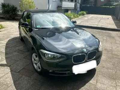 Usata BMW 116 Sport Line 136 CV (100 kW) 2013 Nero Utilitaria