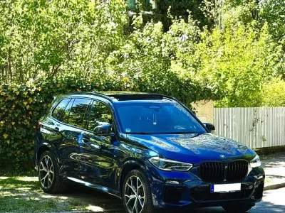 Brugt BMW X5 M Comfort Edition 530 HK (389 kW) 2020 Blå SUV