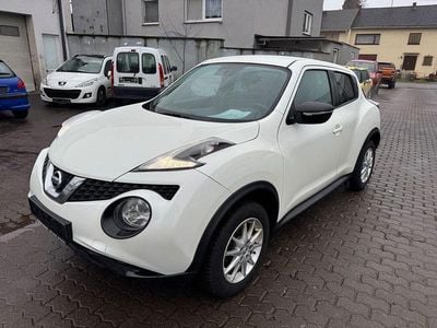 Gebraucht Nissan Juke Acenta 116 PS (85 kW) 2015 Weiß SUV