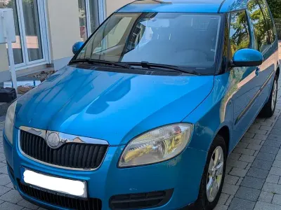 Gebraucht Skoda Roomster Style 105 PS (77 kW) 2007 Blau Van / Kleinbus