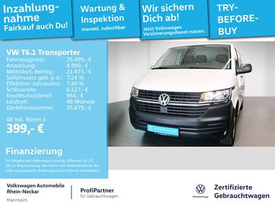gebraucht VW Transporter T6.1T6.1 Kasten 2.0 TDI EcoProfi AHK Radio Klima uvm