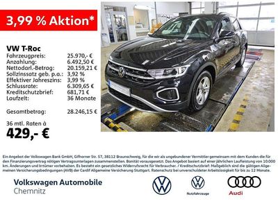 Second-hand VW T-Roc Style 150 CP (110 kW) 2023 Negru SUV