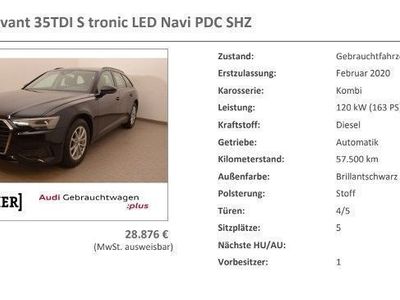 gebraucht Audi A6 35 TDI S tronic advanced Avant advanced
