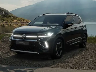 Gebraucht VW T-Cross R-line 150 PS (110 kW) 2025 Schwarz SUV