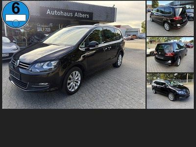 Gebraucht VW Sharan Highline 150 PS (110 kW) 2020 Schwarz Van / Kleinbus