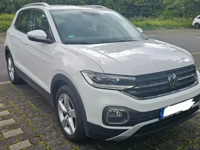 Gebraucht VW T-Cross Style 110 PS (80 kW) 2021 Weiß SUV