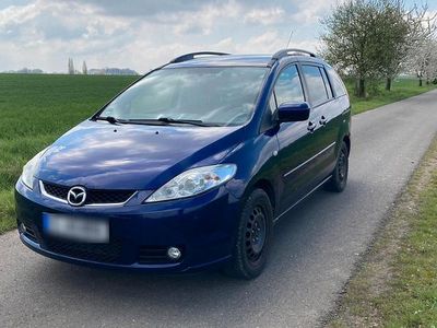 Begagnad Mazda 5 116 HK (85 kW) 2006 Blå Minibuss