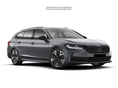Neu Skoda Superb SportLine 193 PS (141 kW) 2025 Graphite grau metallic Kombi