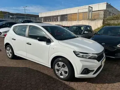 Brugt Dacia Sandero Essentiel 67 HK (49 kW) 2021 Hvid Sedan