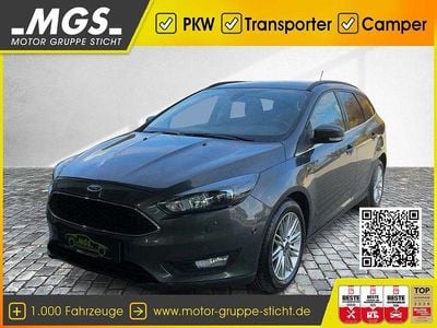 Gebraucht Ford Focus Cool & Connect 125 PS (91 kW) 2018 Magnetic grau met Kombi