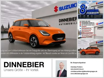Neu Suzuki Swift Comfort 83 PS (61 kW) 2026 Gelb (metallic) Kleinwagen