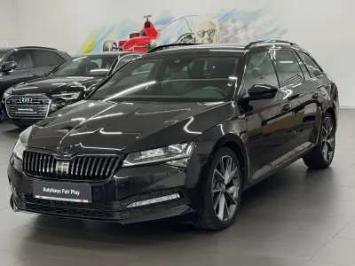 Gebraucht Skoda Superb SportLine 190 PS (139 kW) 2020 Black magic Kombi
