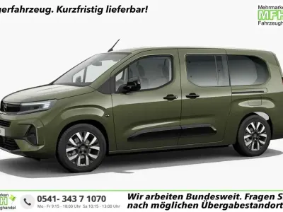 Neu Opel Combo S 131 PS (96 kW) 2025 Karbon schwarz metallic Van / Kleinbus