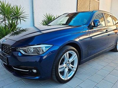 Gebraucht BMW 320 Sport Line 190 PS (139 kW) 2018 Blau Kombi