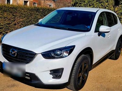 Gebraucht Mazda CX-5 Exclusive-Line 150 PS (110 kW) 2016 Weiß SUV