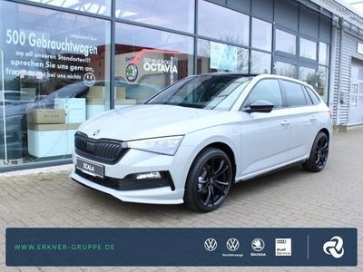 Gebraucht Skoda Scala SportLine 190 PS (139 kW) 2021 Grau (stahlgrau)grau (stahlgrau) Kleinwagen