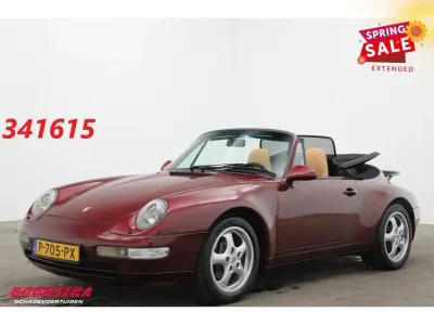 Usata Porsche 993 286 CV (210 kW) 1997 Rosso Cabrio