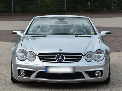 Brugt Mercedes SL350 AMG 245 HK (180 kW) 2005 Sølv Cabriolet