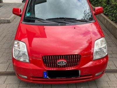 Usata Kia Picanto EX 65 CV (47 kW) 2005 Rosso Utilitaria