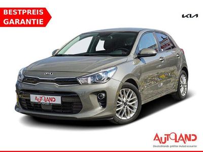 Gebraucht Kia Rio DREAM-TEAM Edition 100 PS (73 kW) 2018 Grün Kleinwagen