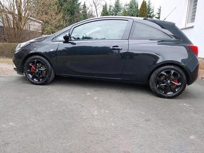 Gebraucht Opel Corsa 100 PS (73 kW) 2015 Schwarz Kleinwagen