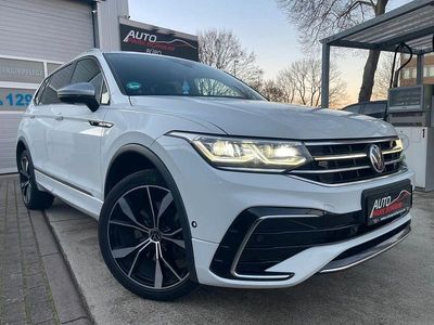 Gebraucht VW Tiguan Allspace R-line 200 PS (147 kW) 2021 Weiß SUV