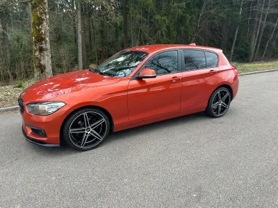 Usata BMW 118 136 CV (100 kW) 2017 Arancione Utilitaria