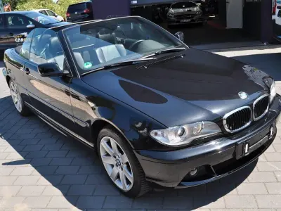 Gebraucht BMW 318 Cabriolet Sport Line 143 PS (105 kW) 2006 Schwarz Cabrio