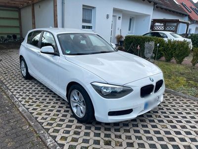 gebraucht BMW 116 d F20 Efficient Dynamics Edition Weiß