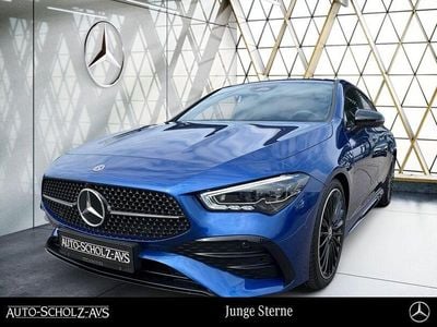 Gebraucht Mercedes CLA200 Shooting Brake AMG 163 PS (119 kW) 2025 Metalliclack spektralblau Kombi