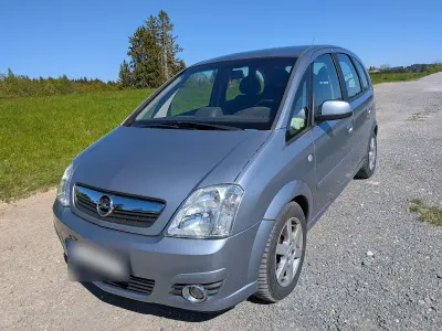 Begagnad Opel Meriva Cosmo 105 HK (77 kW) 2007 Silver Minibuss