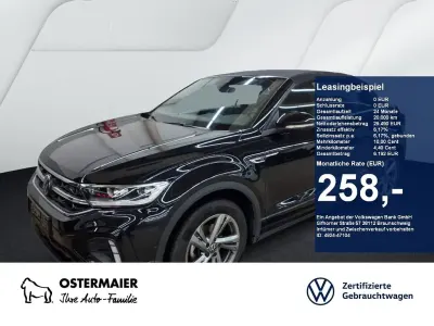 Gebraucht VW T-Roc Cabriolet R-line 150 PS (110 kW) 2025 Schwarz Cabrio