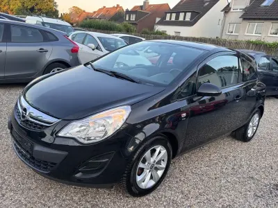 Gebraucht Opel Corsa Energy 69 PS (50 kW) 2014 Schwarz Kleinwagen
