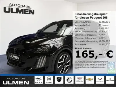 Gebraucht Peugeot 208 GT 101 PS (74 kW) 2024 Schwarz Kleinwagen