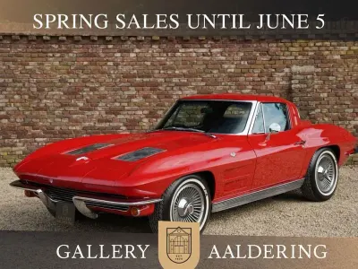 Używany Corvette Stingray 1963 Czerwony