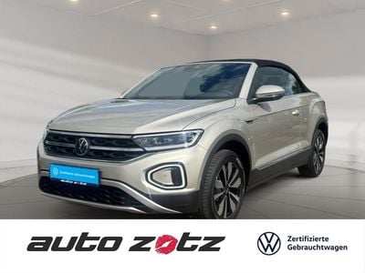 Gebraucht VW T-Roc Cabriolet Move 110 PS (80 kW) 2024 Schwarz Cabrio