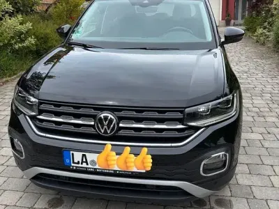 Gebraucht VW T-Cross Style 110 PS (80 kW) 2022 Schwarz SUV