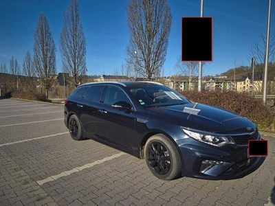 Gebraucht Kia Optima GT-Line 136 PS (100 kW) 2019 Blau Kombi