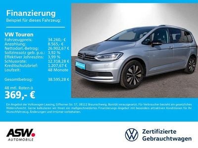 Gebraucht VW Touran Goal 150 PS (110 kW) 2025 Oyster silver metallic Van / Kleinbus