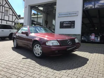 Gebraucht Mercedes SL320 231 PS (169 kW) 1997 Rot Cabrio