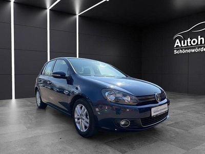 Gebraucht VW Golf VI Highline 122 PS (89 kW) 2009 Blau Kleinwagen