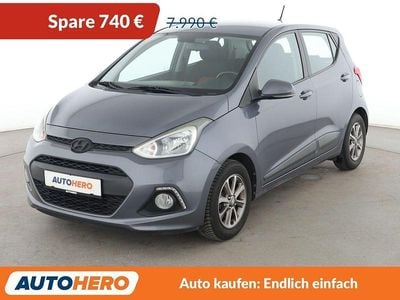 Gebraucht Hyundai i10 Style 67 PS (49 kW) 2015 Grau Kleinwagen