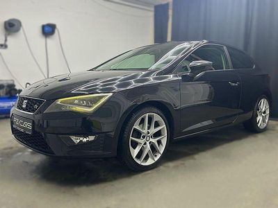 Usata Seat Leon FR 140 CV (102 kW) 2014 Nero Berlina