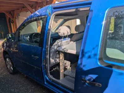 Gebraucht VW Caddy Life 75 PS (55 kW) 2006 Blau Van / Kleinbus